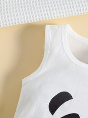 Panda Printed Cotton Romper for Baby Boys
