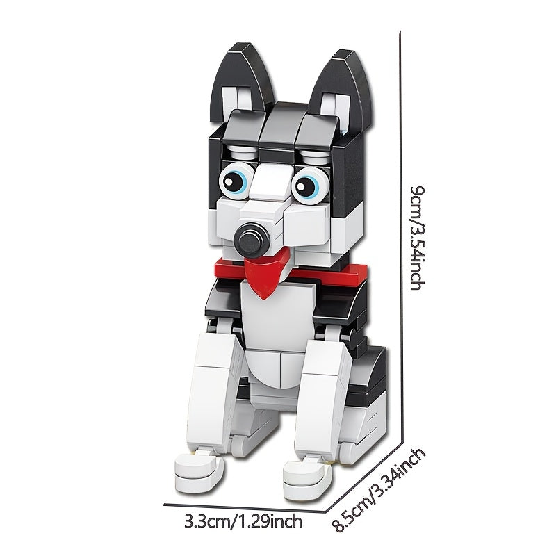 1002pcs Dog Model Building Blocks Set - Various Breeds - Assembly Toy