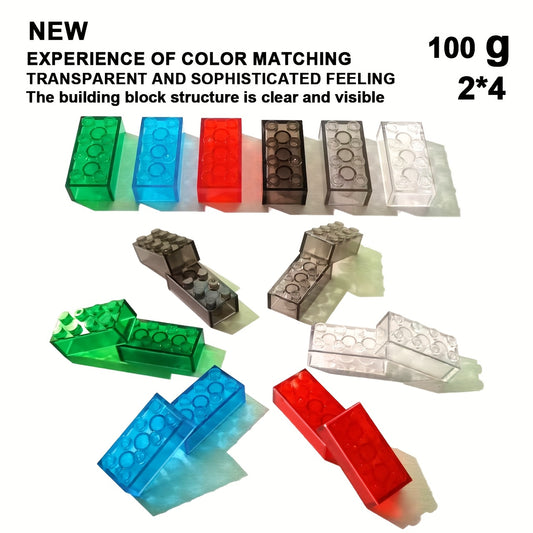 100G Transparent Building Blocks Small Particles 2 4 Compatible