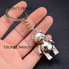 Bear Metal Keychain Car Key Pendant GX 012