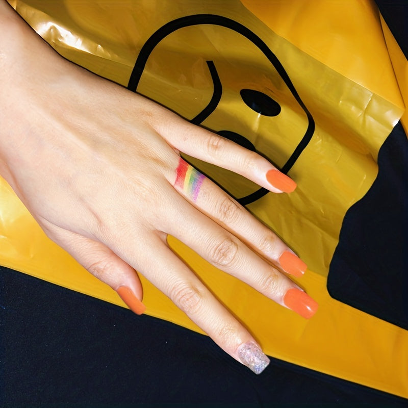 Disposable Tattoo Painting Stick Rainbow Face Body Painting Waterproof