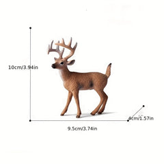 Christmas Reindeer Ornament Set PVC Educational Toy