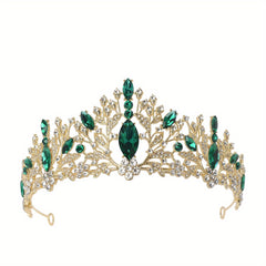 Rhinestone Decor Headband Crown Wedding Headband Crystal Bridal Headband