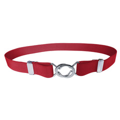 Women Stretchy Skinny Waist Belt Elastic Belt Adjustable Elastic Belt