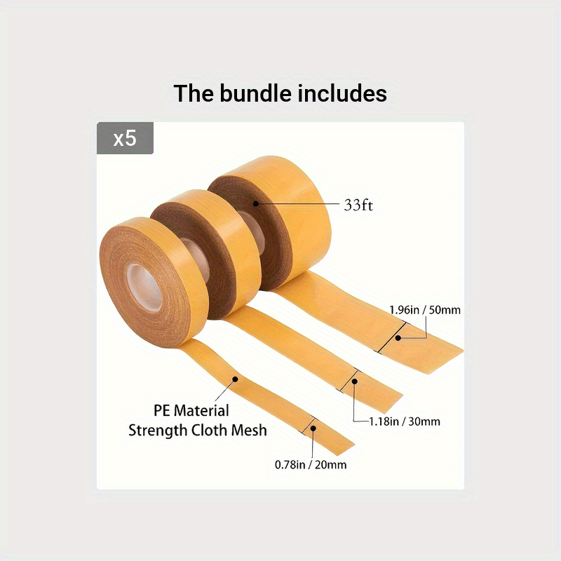 Transparent Mesh Double sided Cloth Tape High Viscosity Fixed Carpet Glue