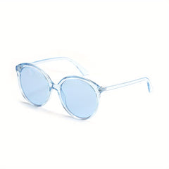 Y2K Round Sunglasses Jelly Frame Anti Glare UV400