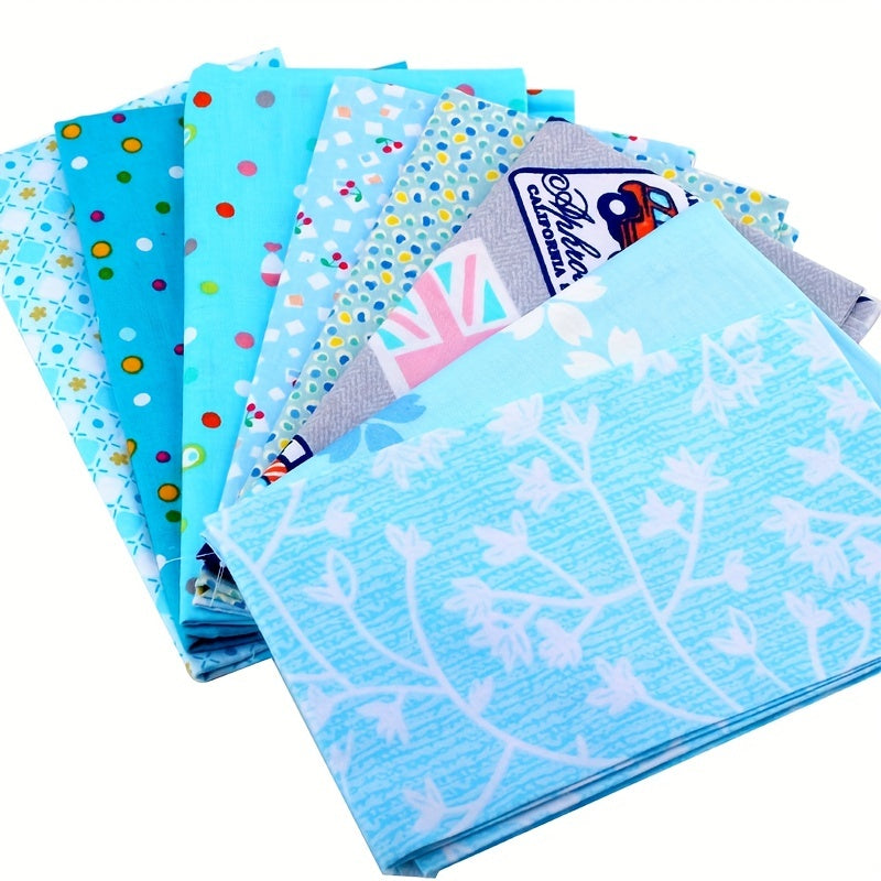 25pcs Random Patchwork DIY Quilted Fabric Set for Clothing and Home Decor