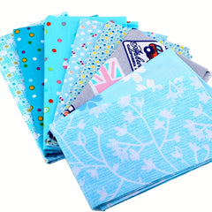 25pcs Random Patchwork DIY Quilted Fabric Set for Clothing and Home Decor