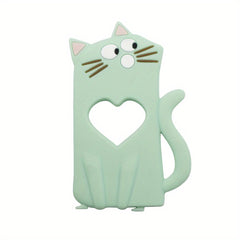 Silicone Baby Teether Toy Cat Teething Relief for Sore Gums