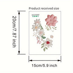 Floral Wall Stickers for Switch & Outlet Covers Vinyl Decal Home Decor