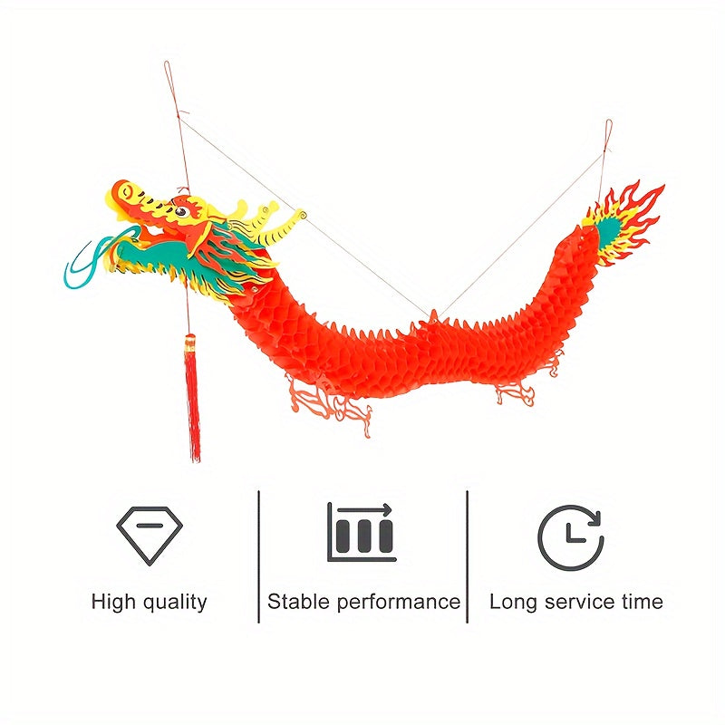 Dragon Lanterns Red Decorations for New Year