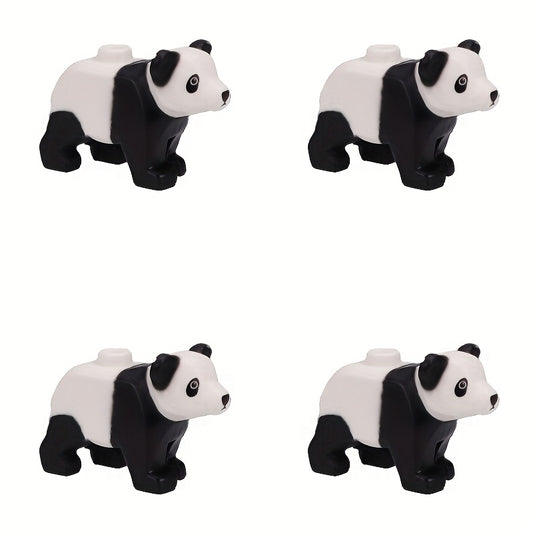 Animal Panda Toy Building Blocks Forest Adventure Set