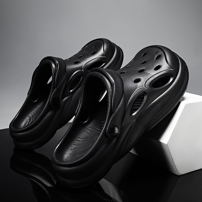 Men's Soft Closed Toe Sandals Walking Shoes