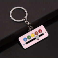 Cartoon Social Expression Symbol Keychain for Men