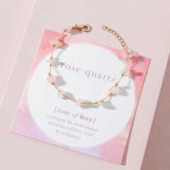 Natural Raw Stone Bracelet