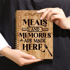 Vintage Wood Grain Notebook with Bible Verses 13 97x21 08cm Writing Journal