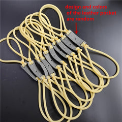 10pcs 3050 Style Elastic Tubular Bands Replacement Rubber Band Random