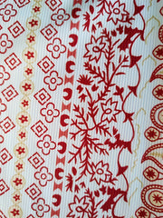 Paisley Print Boho Style Yoga Shorts High Elastic Sports Activewear