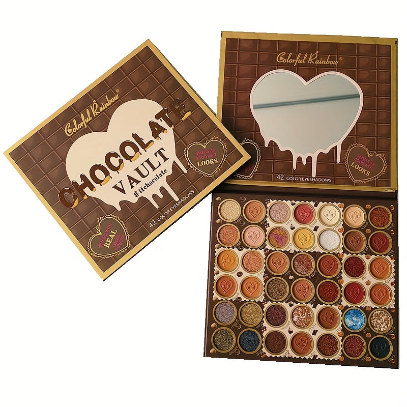 42 Colors Chocolate Eyeshadow Palette - Women's Face Palette