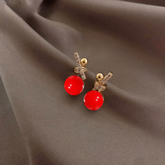 Faux Pearl Earrings for Women - Elegant Jewelry Gift