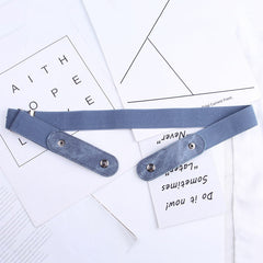 Invisible Elastic Belt for Jeans Easy Belts Women Men Stretch