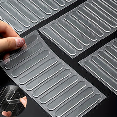 20pcs Clear Door Bumper Strips Table Top Bumpers