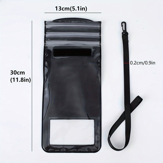 17" Waterproof Phone Bag w/Lanyard - Anti Low Temp Storage