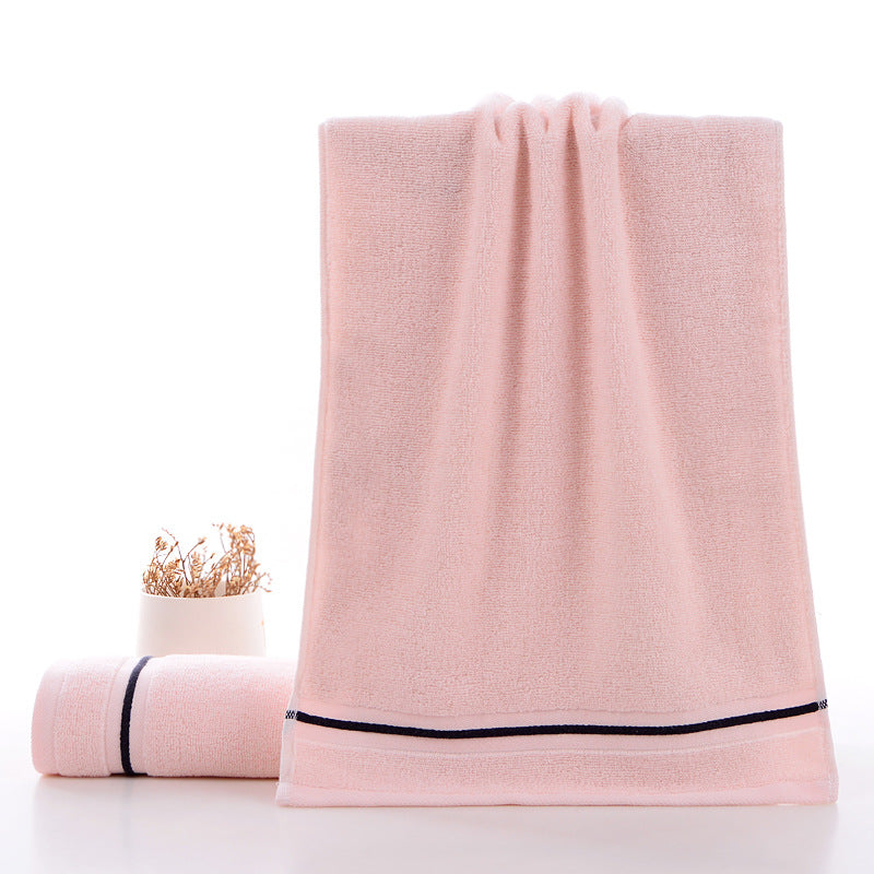 3 Pack Bathroom Cotton Hand Towel Quick Dry Towel Set Pink Grey