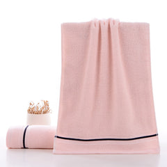 3 Pack Bathroom Cotton Hand Towel Quick Dry Towel Set Pink Grey