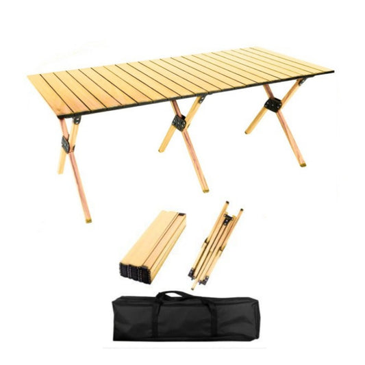 Portable Aluminum Camping Table for 5-7 People