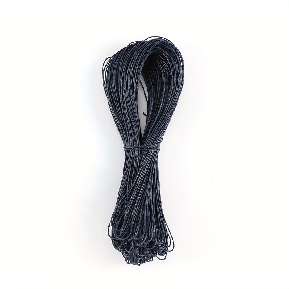 43" 1mm Waxed Thread Leather Cord DIY Jewelry Making Accessories