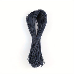 43" 1mm Waxed Thread Leather Cord DIY Jewelry Making Accessories