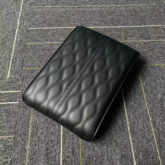 Car Armrest Box Mats Memory Foam Leather Console Covers