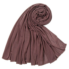 Solid Bandana Women Sweater Bandana Scarf Long Turban Head Wrap