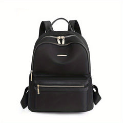 Casual Solid Backpack Preppy Style School Bag Daypack