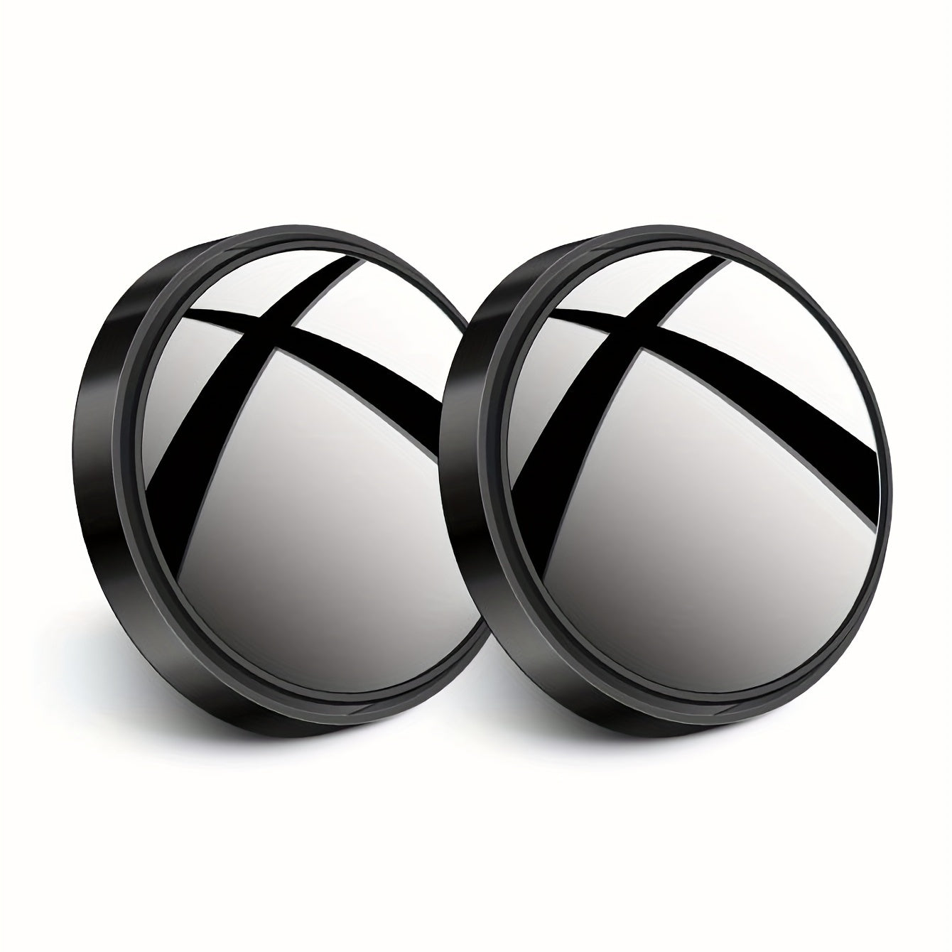 2PCS Car Blind Spot Mirrors 360 Adjustable Wide Angle View Safe Reversing