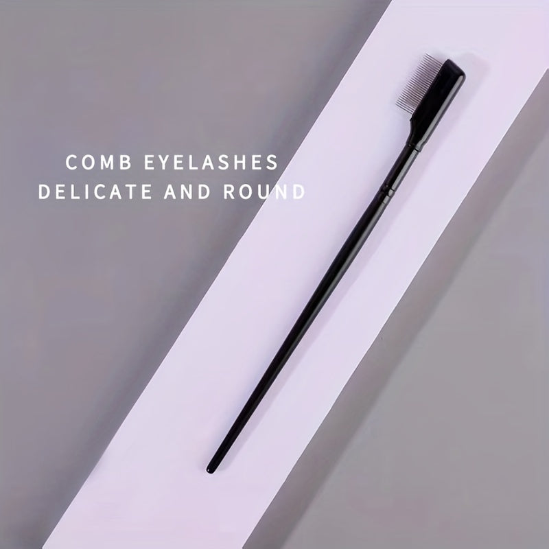 Metal Eyelash Brush Grooming Separator for Flawless Mascara Application