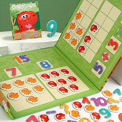 Magnetic Dinosaur Arithmetic Learning Set for Preschool Education