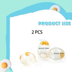 Squishy Eggs Balls Toy for Party Classroom Prizes Birthday Gift
