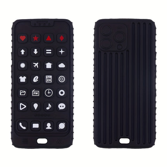 Soft Teether For Babies Phone - Teething Toy For Babies Boys Girls