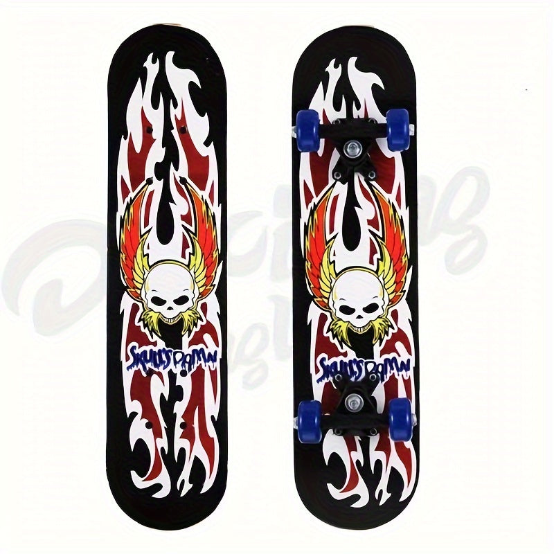 Cartoon Double Curved Maple Skateboard Stickers