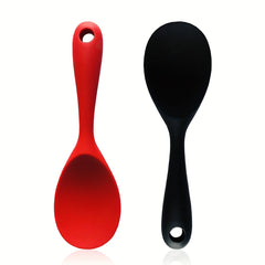 Non Stick Silicone Rice Spoon High Temp Resistant Special Rice Shovel