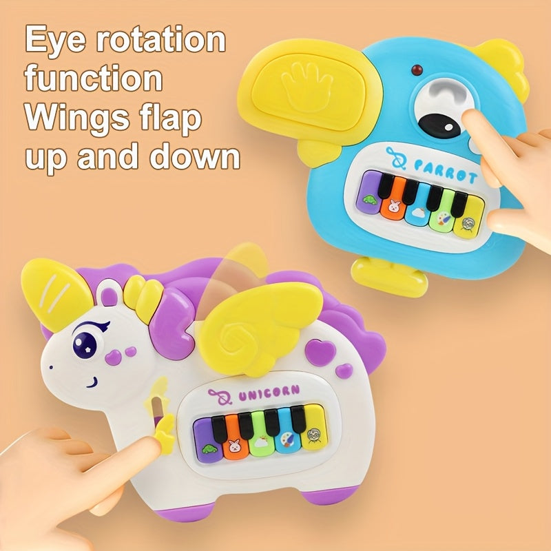 Kids' Electronic Keyboard Toy with Music & Lights
