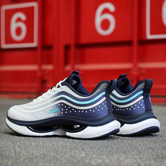 Men's Striped Running Shoes Breathable ETPU Sole