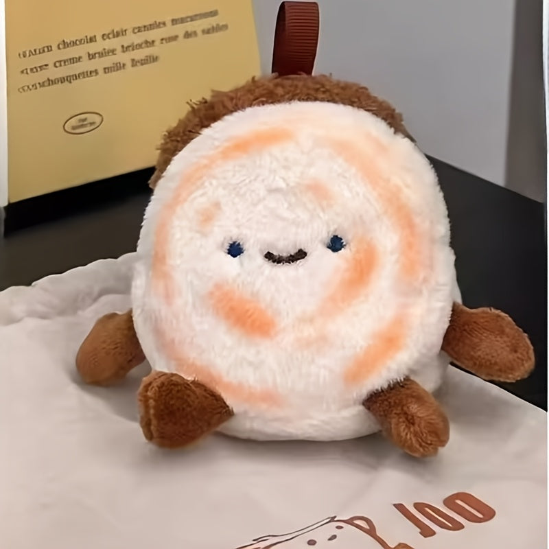 Cute Roujiamo Doll Soft Plush Hamburger Home Decor