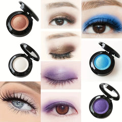 Long Lasting Double Decked Eyeshadow Palette with 6 Colors