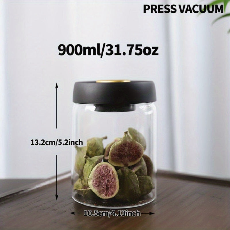 High Vacuum Glass Jar for Freshness and Anti Oxidation