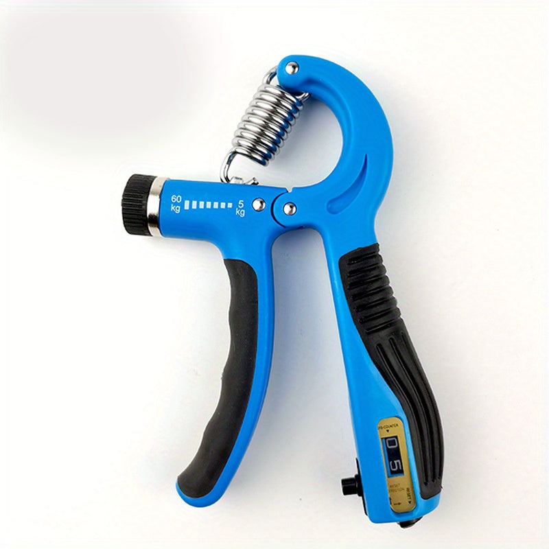 Adjustable Counting Grip Device - Finger Strengthener for Muscle Training