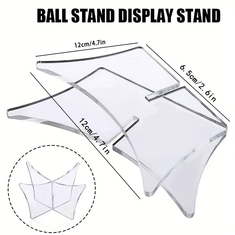 Acrylic Ball Display Stand for Sports Balls - Showcase your favorite balls