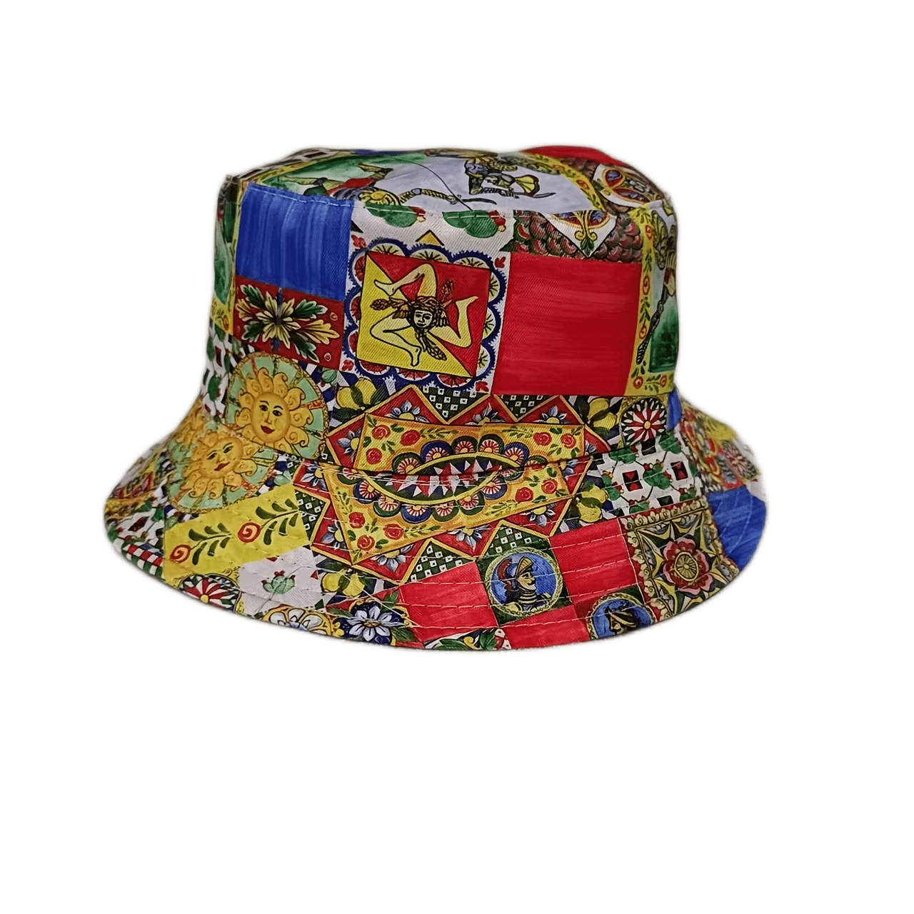 Double Sided Print Bucket Hat All match Sun Protection Hat
